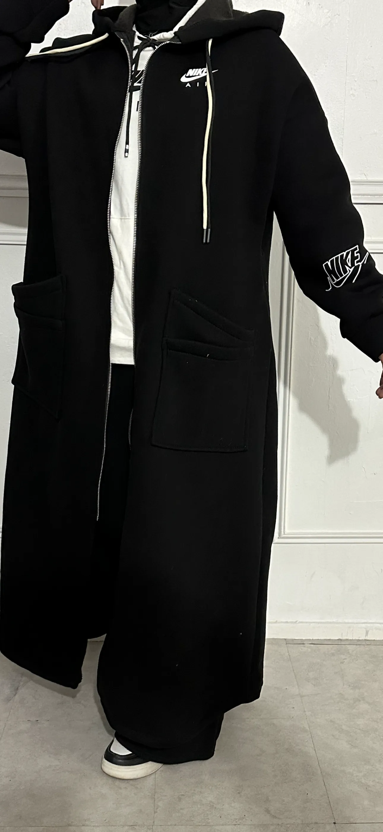 MANTEAU CONFY MAXI BLACK