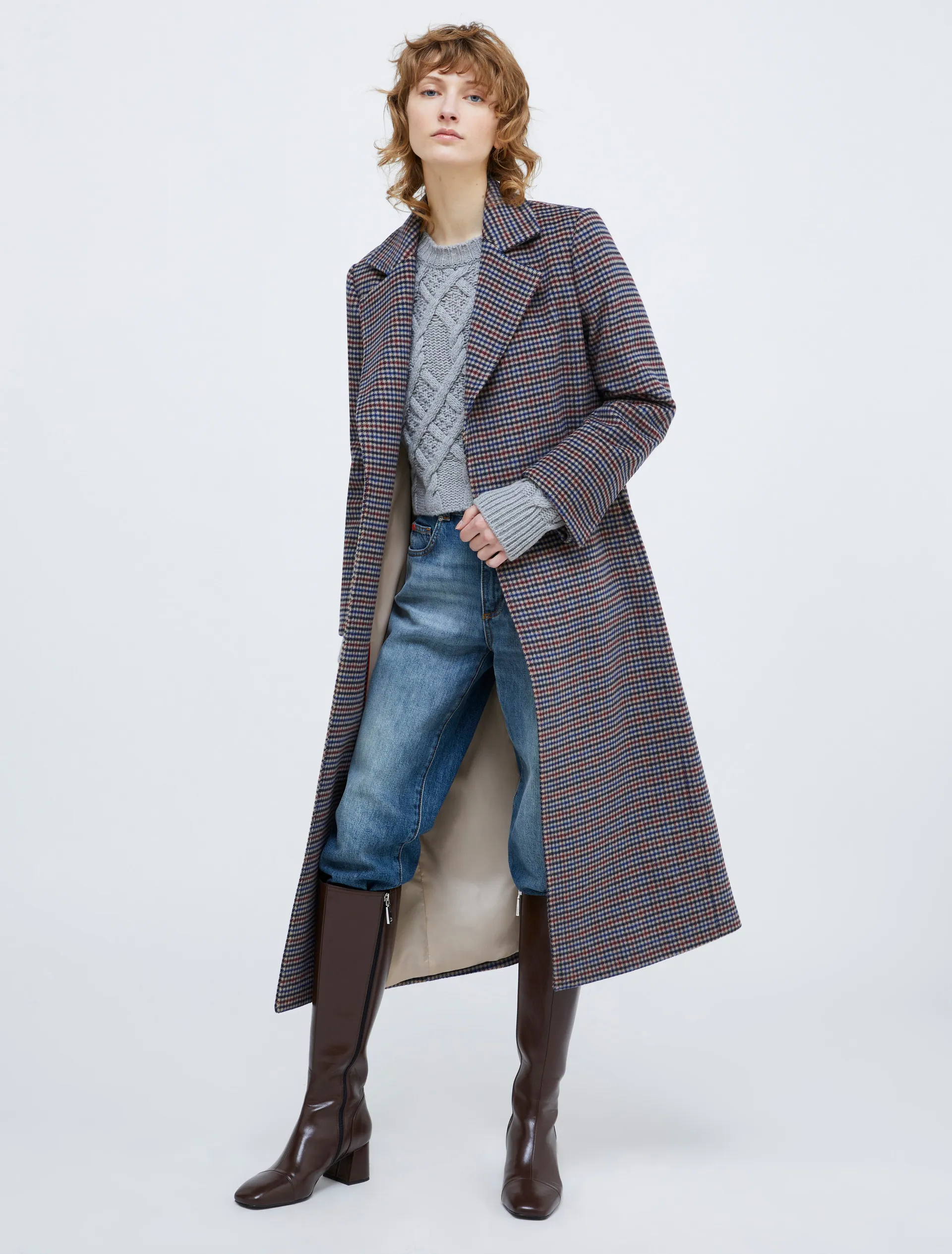 Manteau en laine Longrun