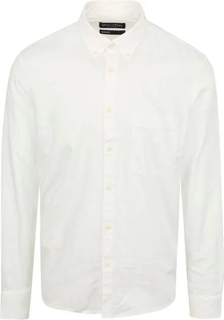 Marc O'Polo Chemise Blanc Cassé B21724242414-101 commander 