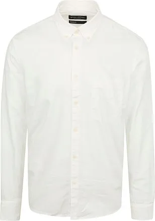 Marc O'Polo Chemise Blanc Cassé B21724242414-101 commander 