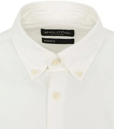 Marc O'Polo Chemise Blanc Cassé B21724242414-101 commander 