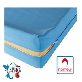 Matelas Malaga 80x190 cm + Housse Batz NON FEU M1