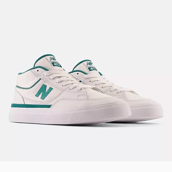 NEW BALANCE NUMERIC NM417RUP GREY/TEAL - Hutchis