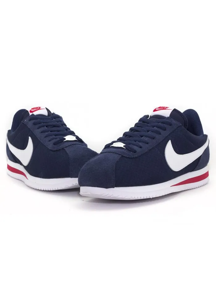 Nike Cortez Bleu Marine en Toile Ref: 844856-410 / Homme