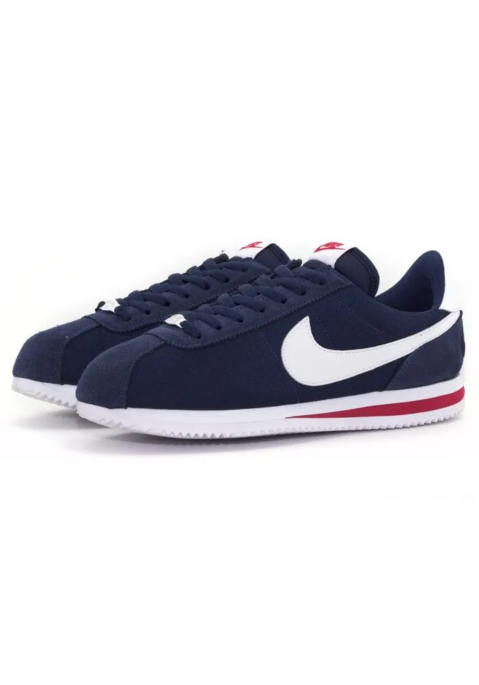 Nike Cortez Bleu Marine en Toile Ref: 844856-410 / Homme