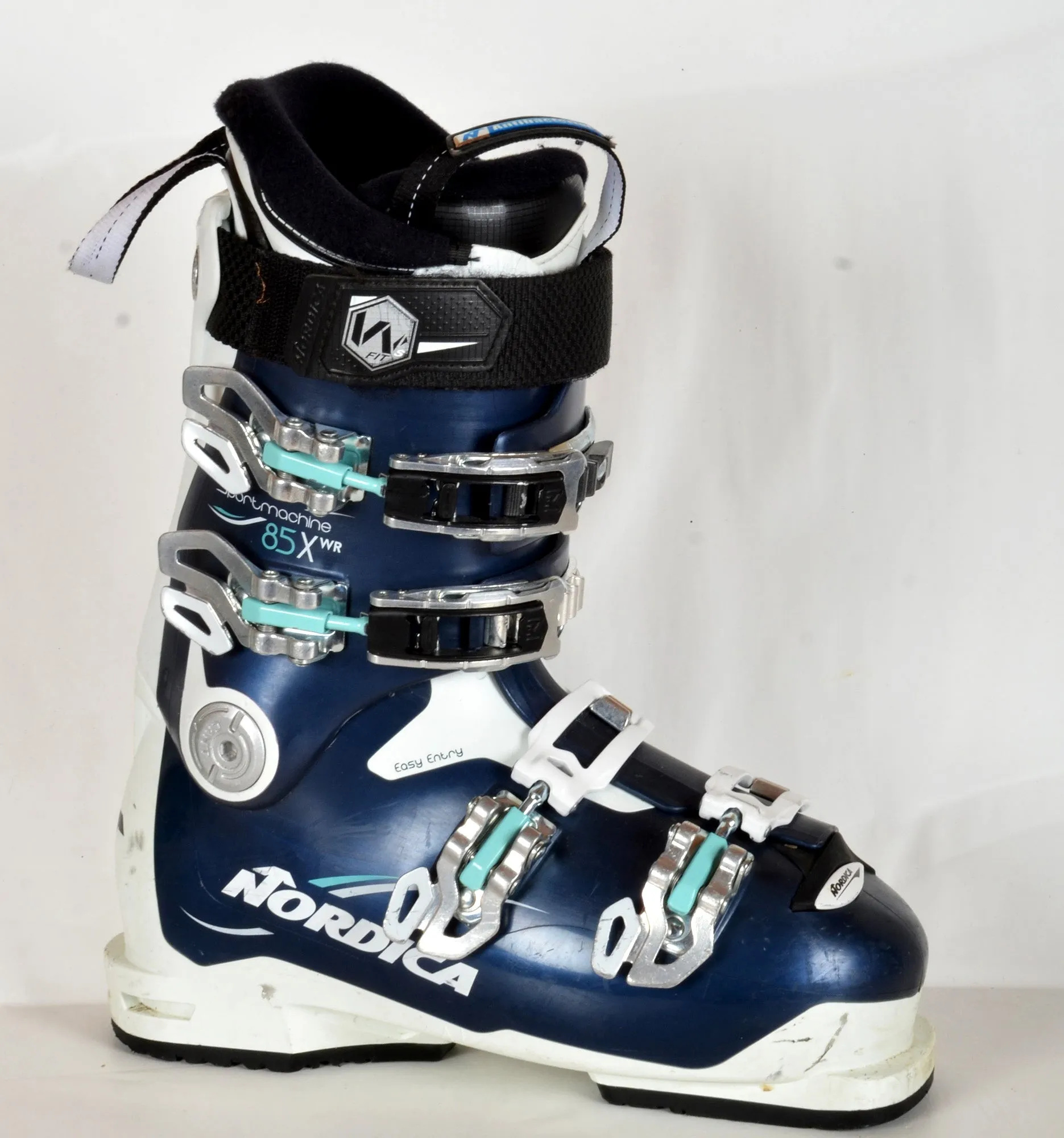 Nordica SPORTMACHINE 85 W blue - Chaussures de ski d'occasion Femme