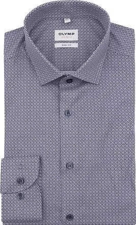 OLYMP Chemise Level 5 Impression Bleu 204864-18 commander en