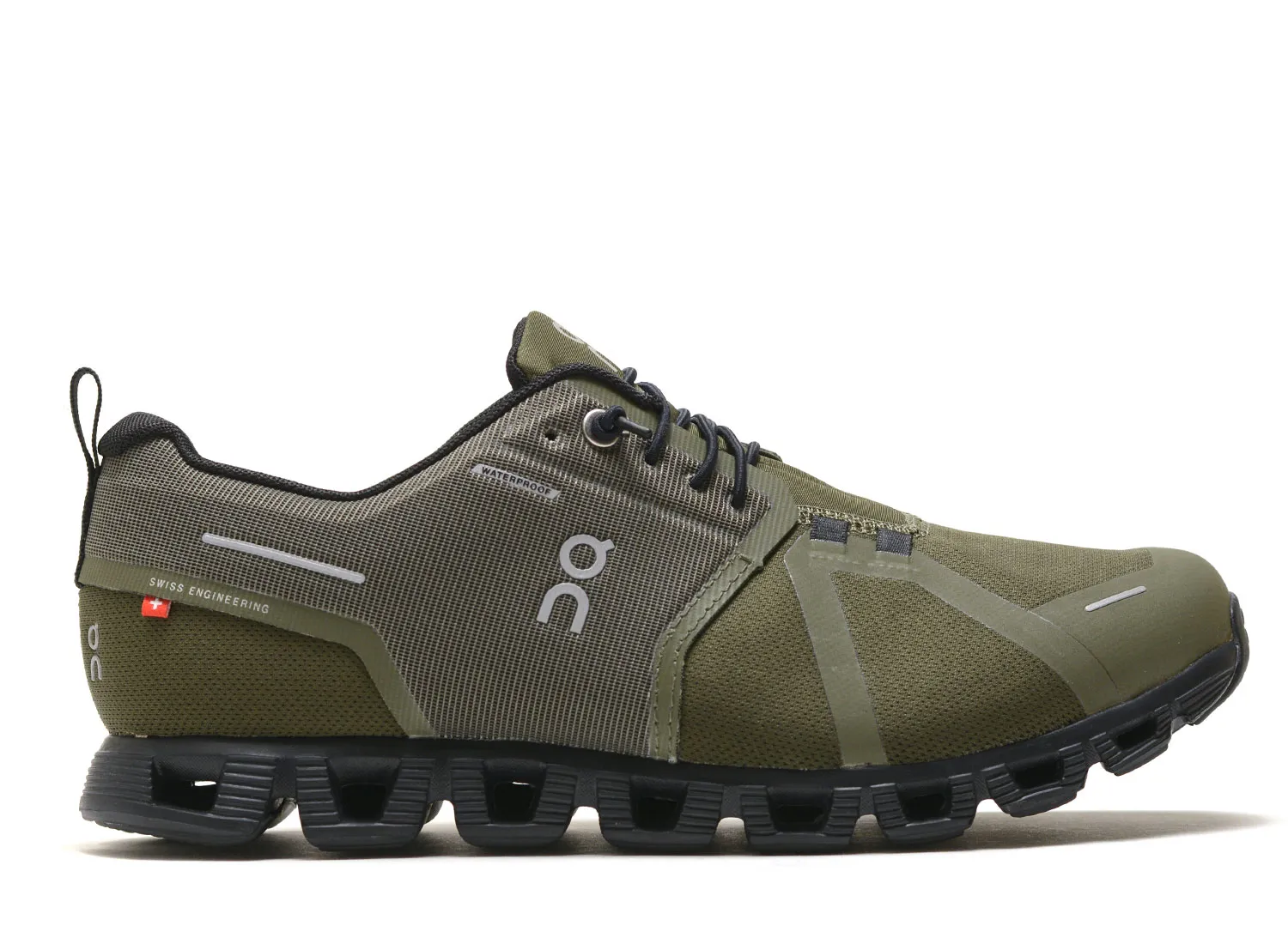 On Running Cloud 5 Waterproof Olive / Black