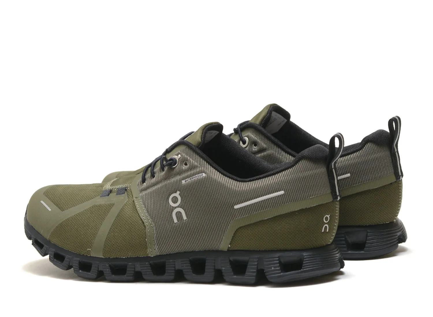 On Running Cloud 5 Waterproof Olive / Black