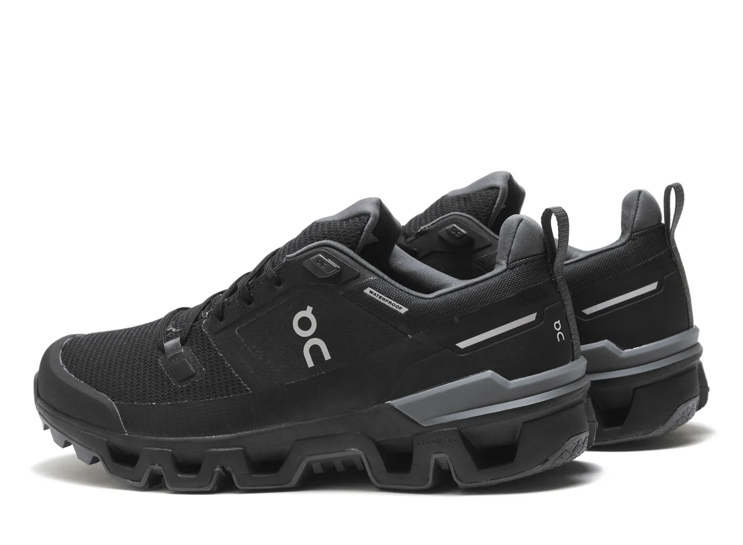 On Running Cloudwander Waterproof Black / Eclipse