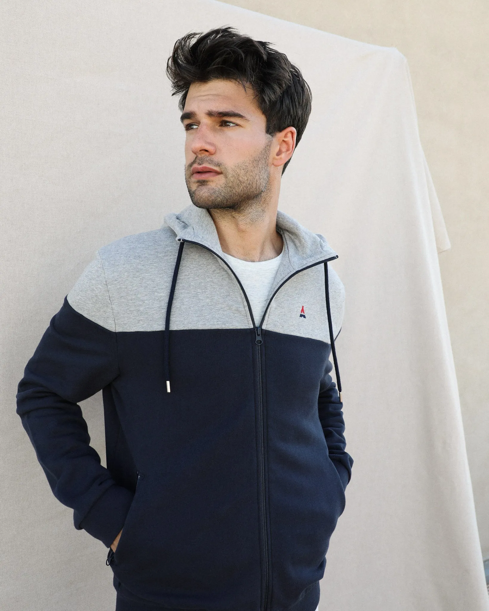 Organic cotton hooded jacket - Zack