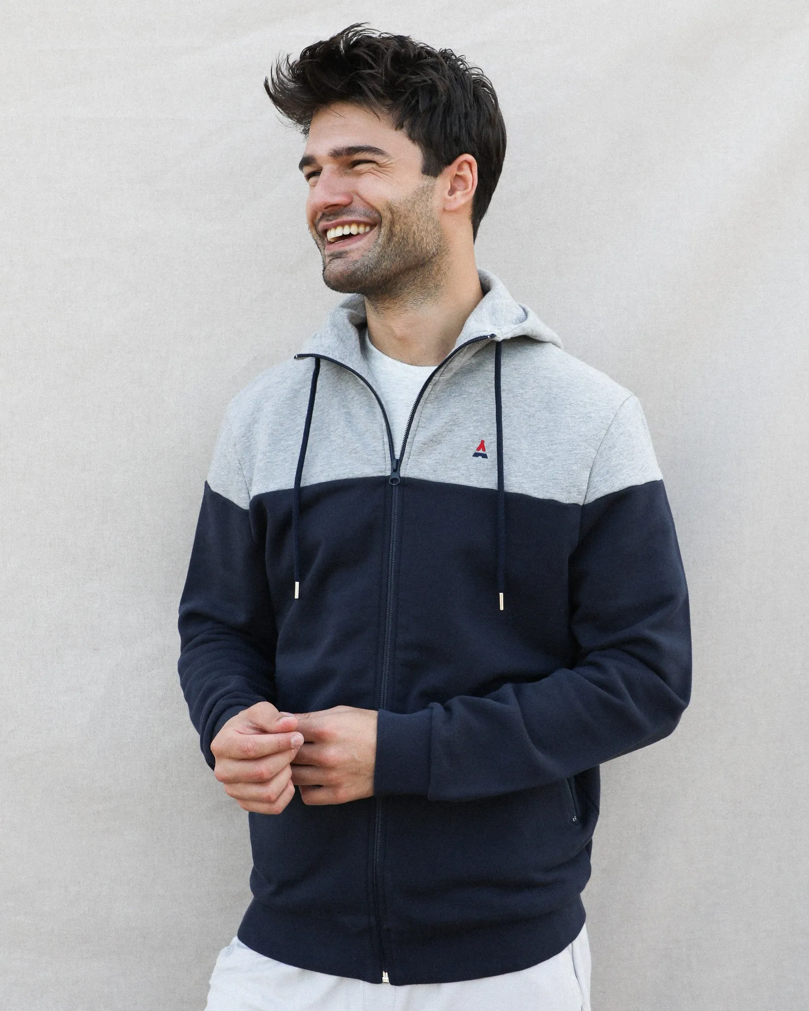 Organic cotton hooded jacket - Zack