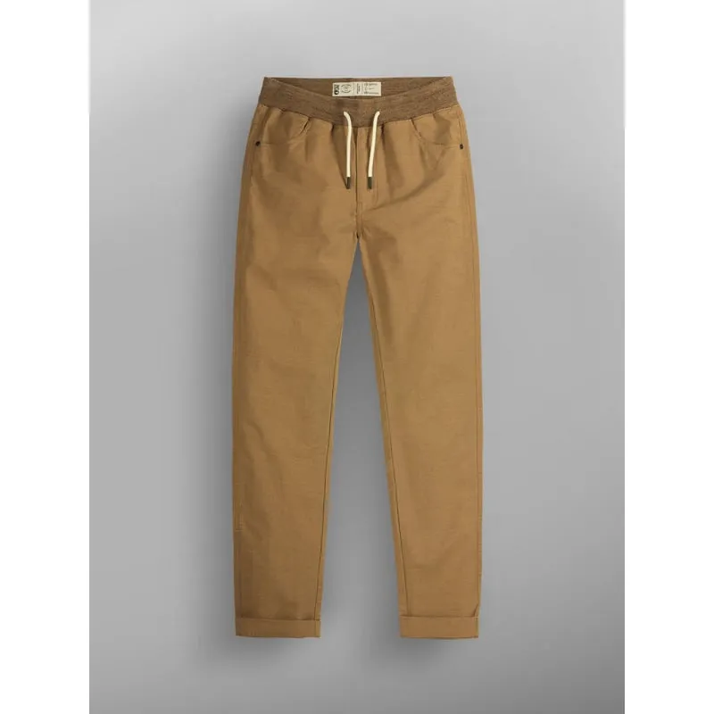 Pantalon chino vitamine imprimé beige homme - Izac | wimod