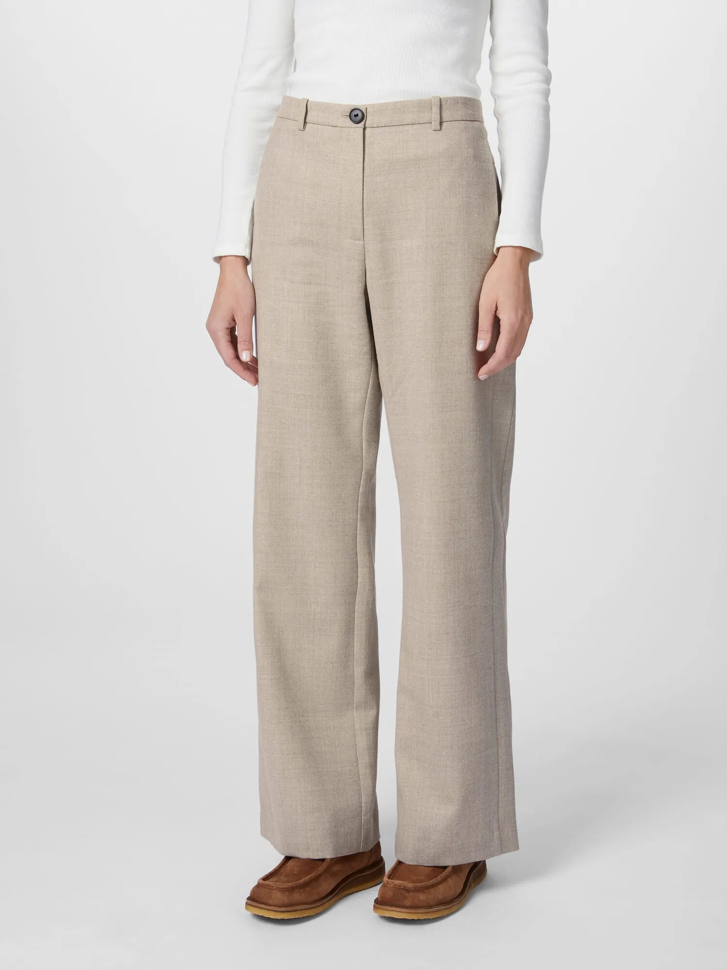 Pantalon de marlène en laine pour femmes