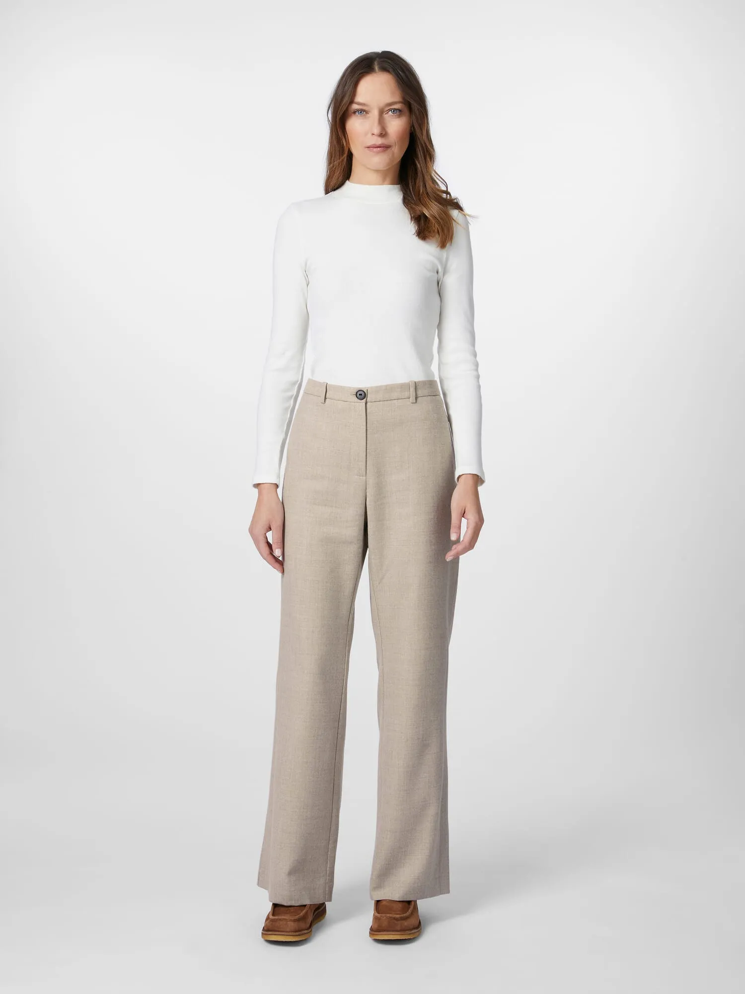 Pantalon de marlène en laine pour femmes