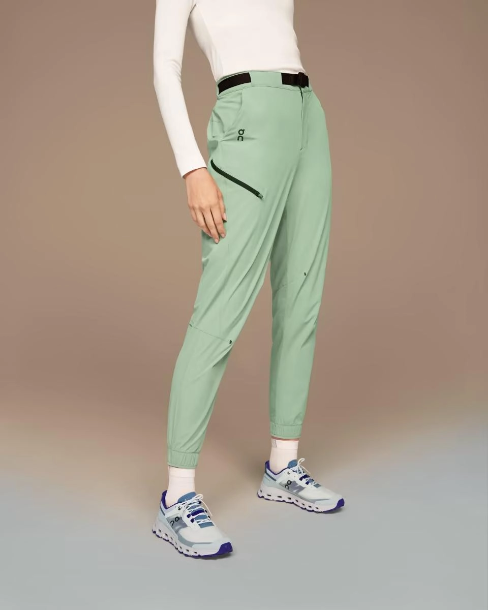 Pantalon de Sport On Running Femme Trek Moss