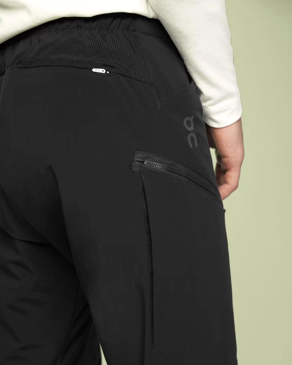 Pantalon de Sport On Running Homme Trek Black