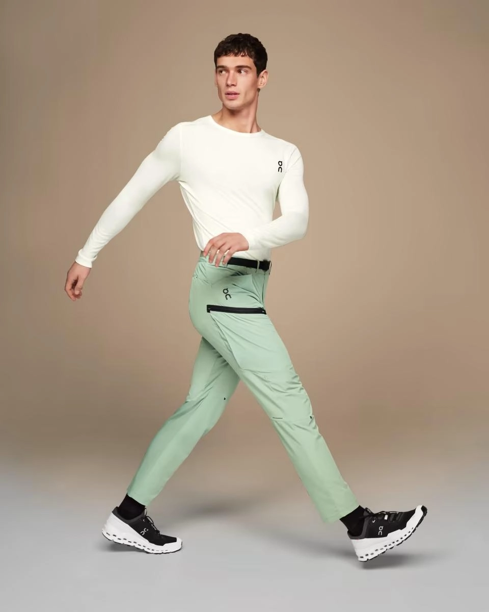 Pantalon de Sport On Running Homme Trek Moss