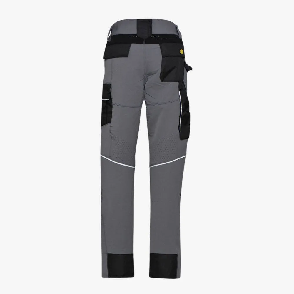 Pantalon de travail multipoches Stretch carbon performance DIADORA