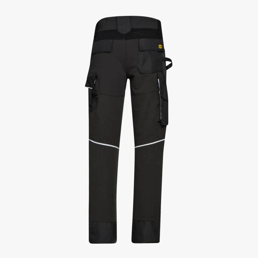 Pantalon de travail multipoches Stretch carbon performance DIADORA