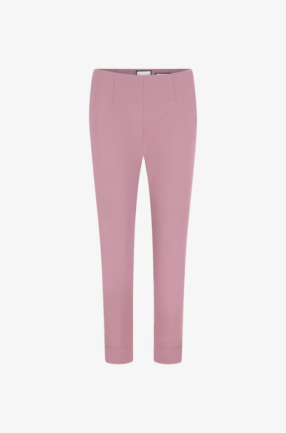 Pantalon fuselé en coton mélangé Sabrina