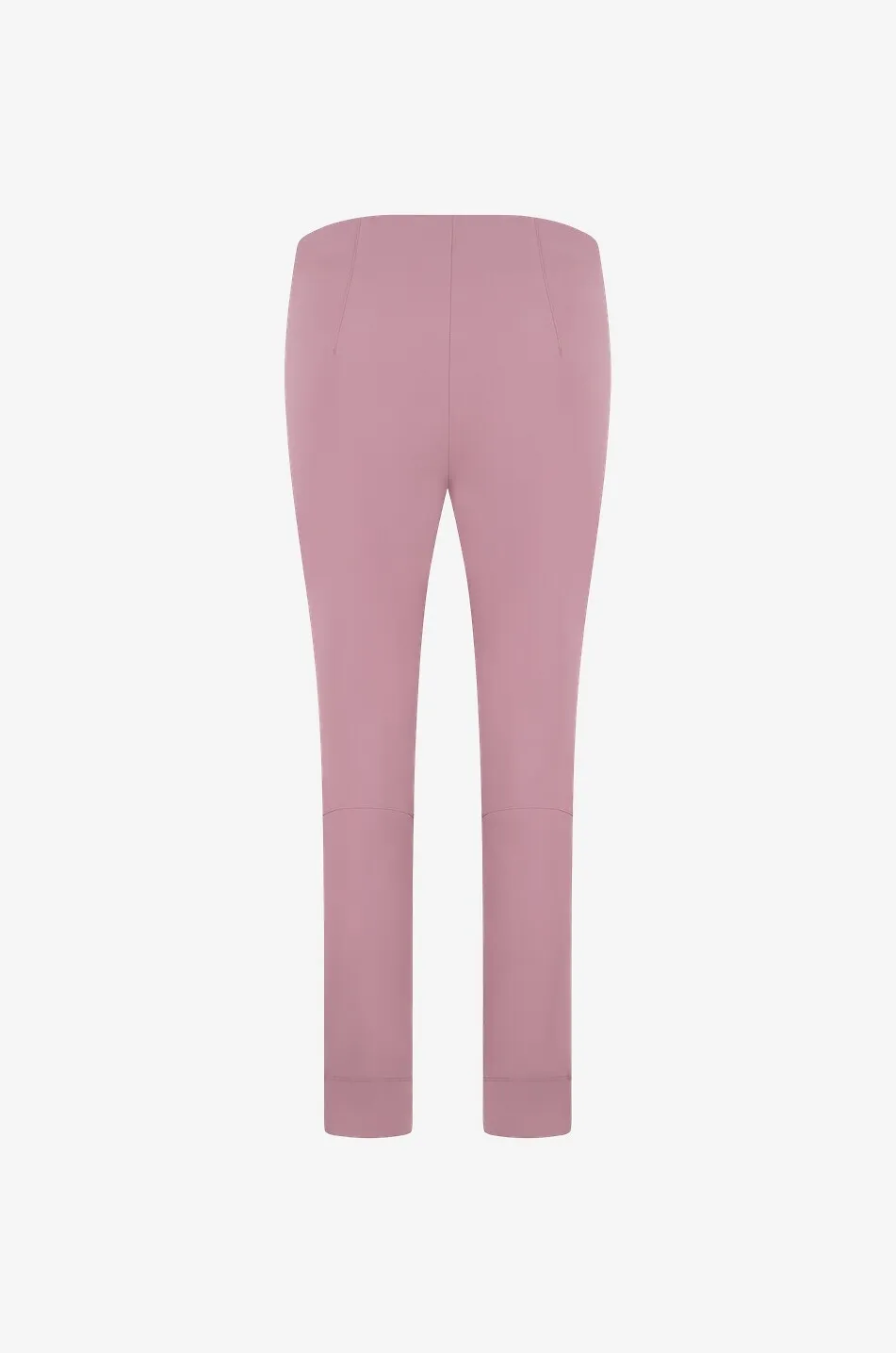 Pantalon fuselé en coton mélangé Sabrina