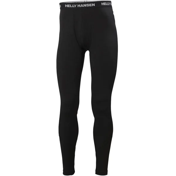 pantalon helly hansen  lifa merino midweight black