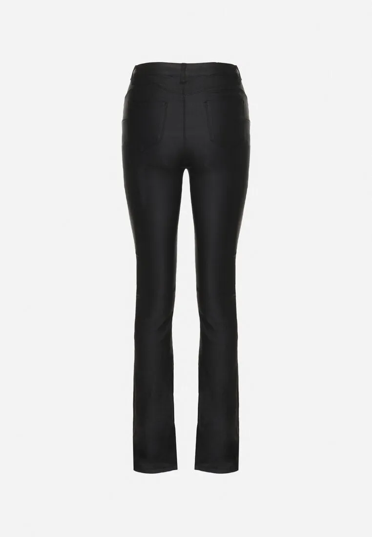 Pantalon à cloche classique noir