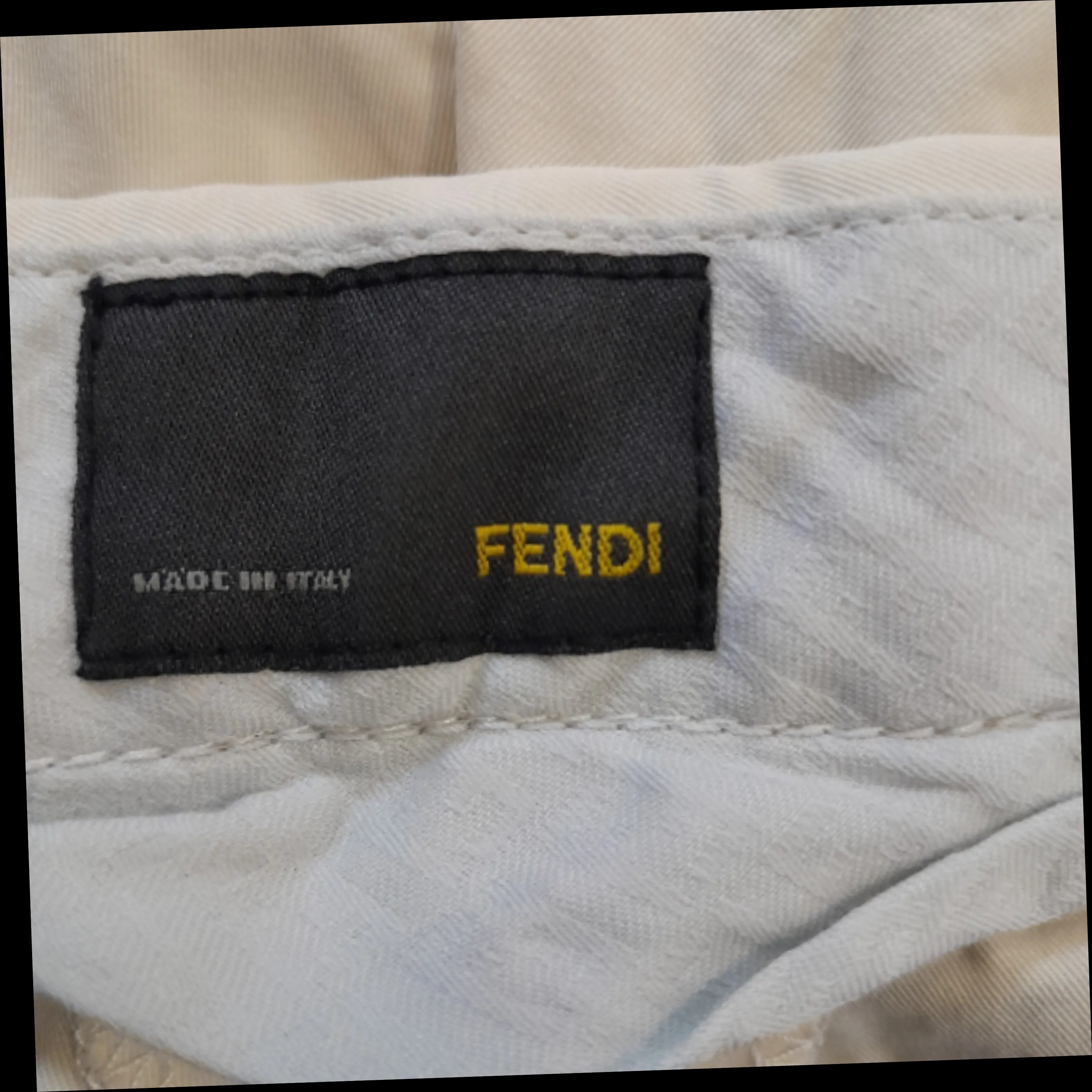 Pantalon écru - Fendi - 52