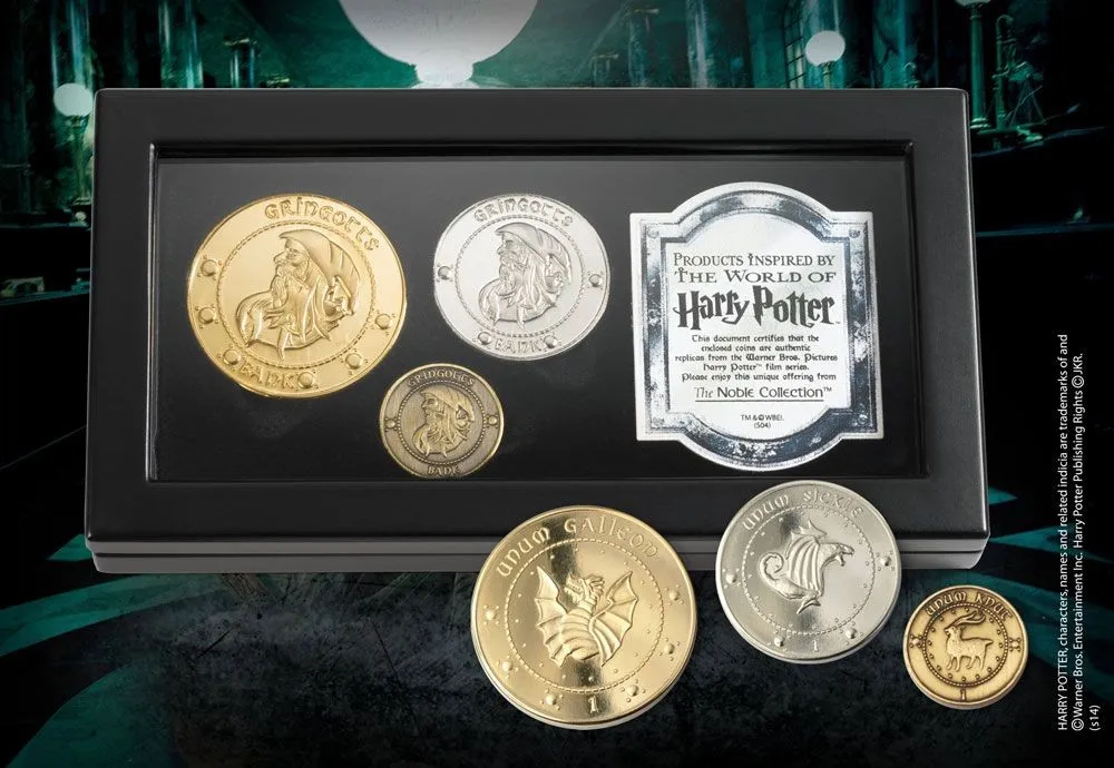 Pièces Gringotts - Noble Collection Harry Potter