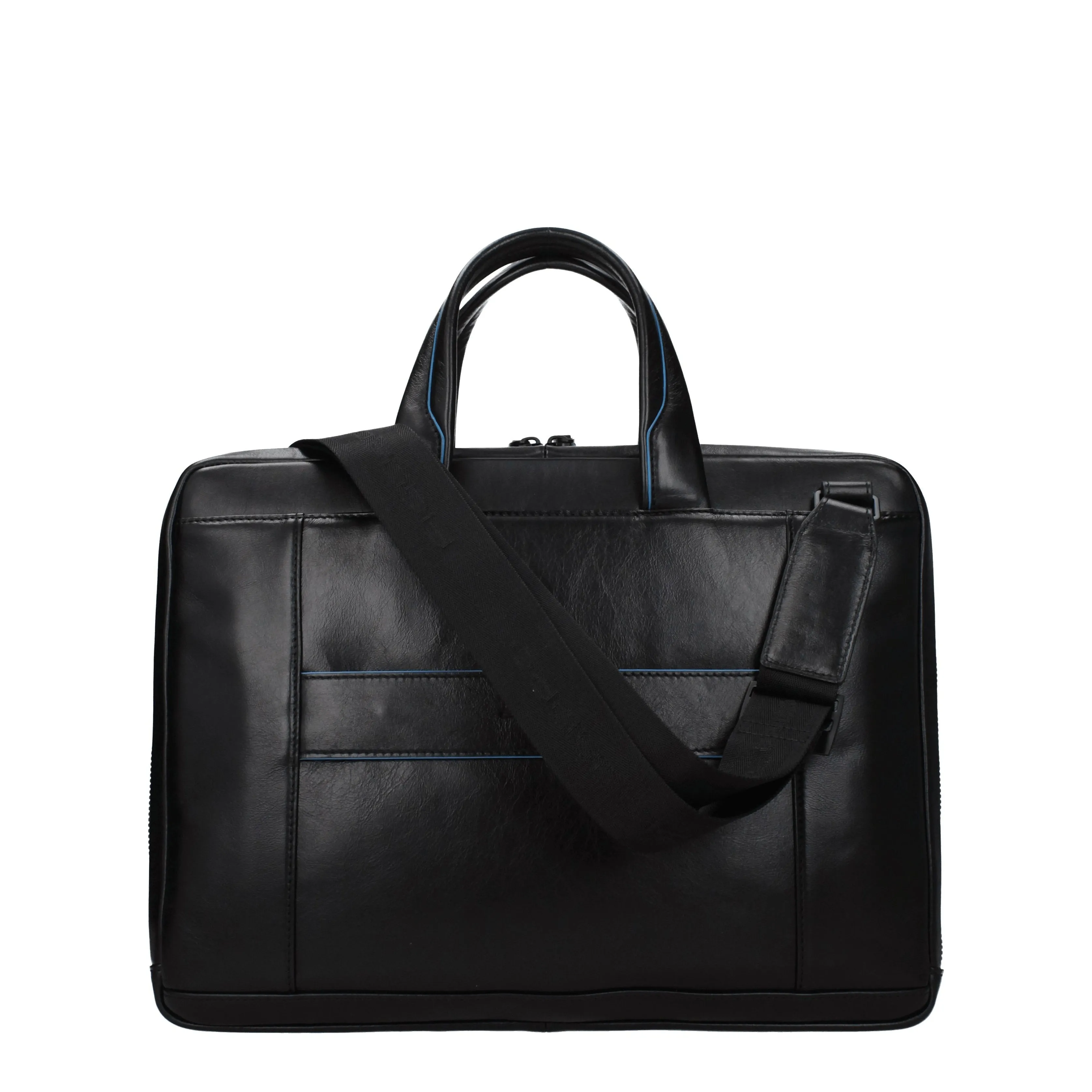 PIQUADRO Sacs de travail Men en cuir noir