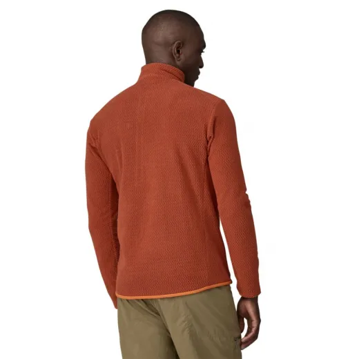 Polaire r1 air zip neck burnished red