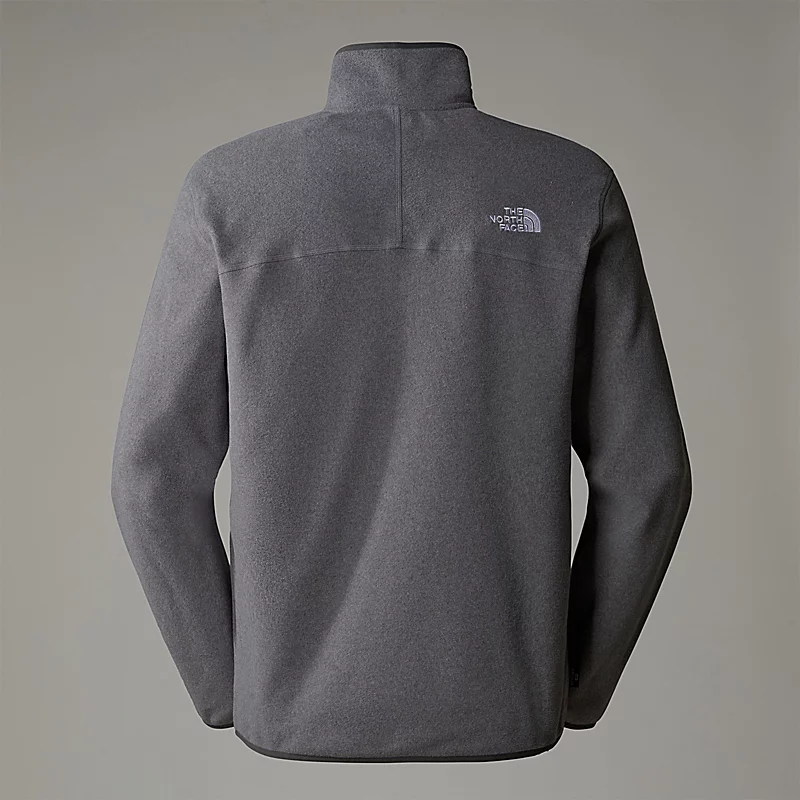 polaire the north face M 100 GLACIER 1/4 ZIP - EU GLACIER TNF Medium Grey Heather