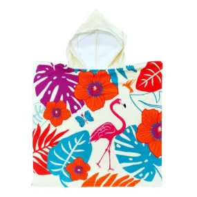 Poncho de bain - LE COMPTOIR DE LA PLAGE - Microfibre - Enfant - 60x120 - Lindy