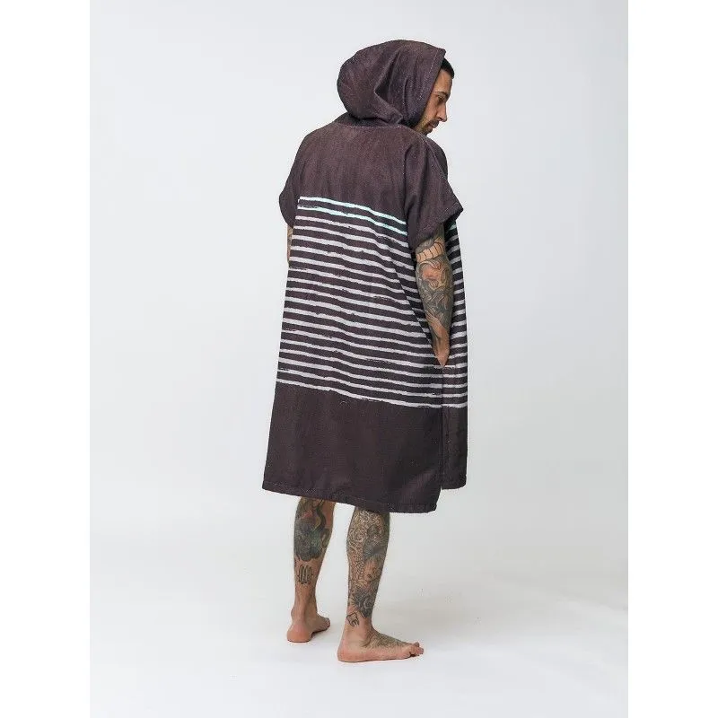 Poncho Sailor Stripes Black