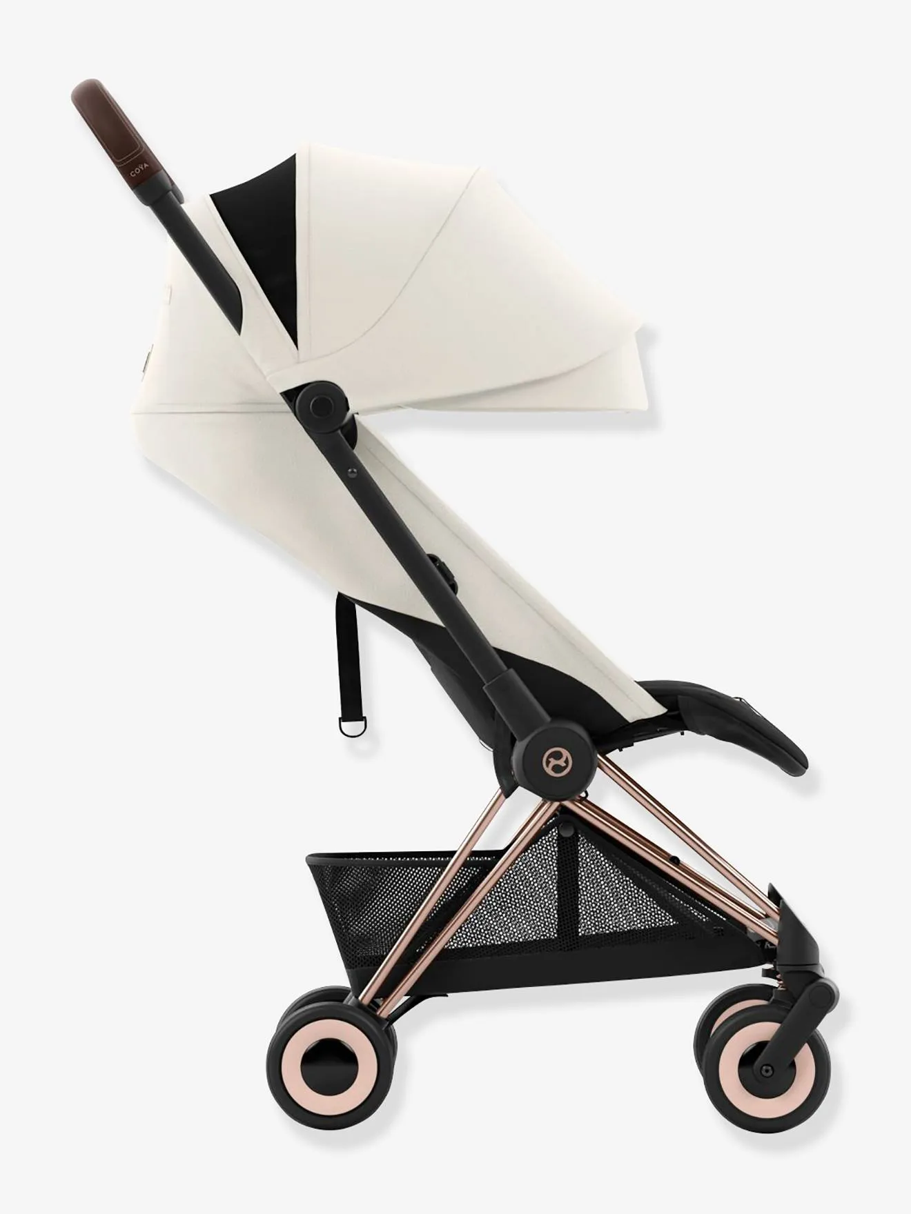 Poussette CYBEX Platinum Coya chrome brown/sepia black - Cybex