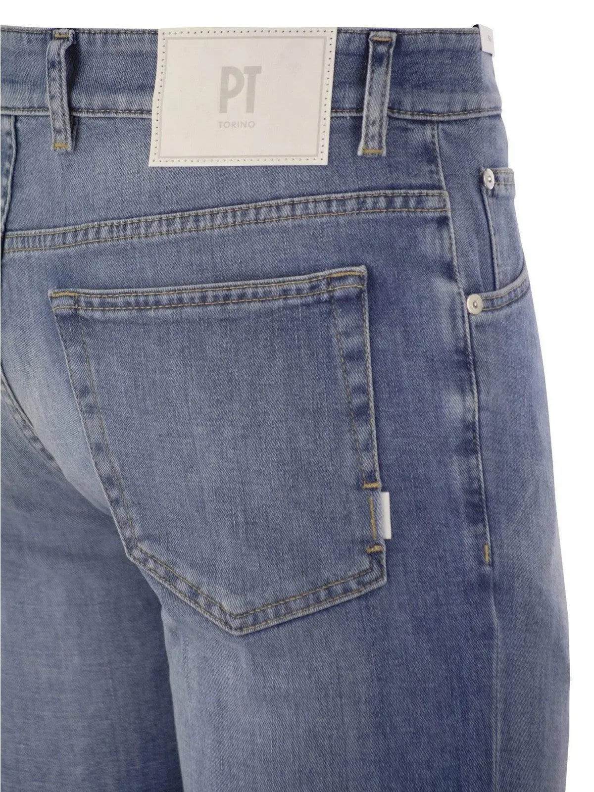 PT TORINO Jean Reggae pour Homme C5TJ05B30BAS CA43 MK90 Bleu