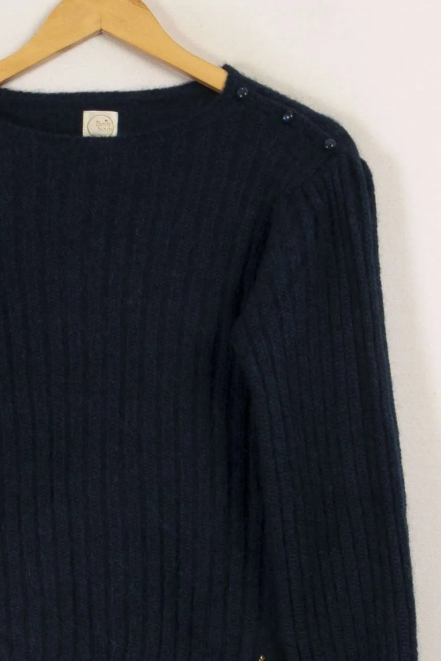 Pull bleu foncé - Taille XS/34