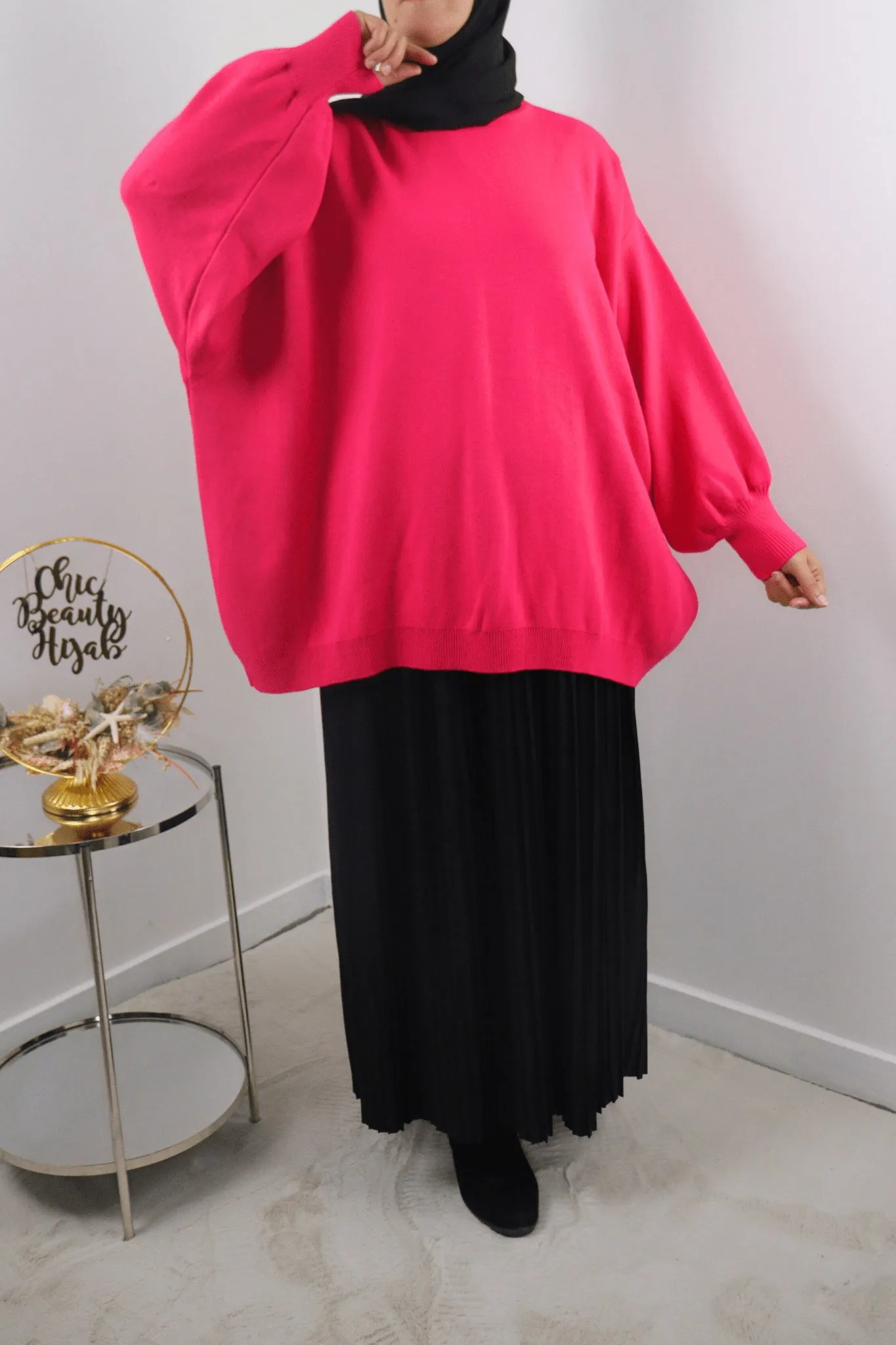 Pull oversize maille Nour