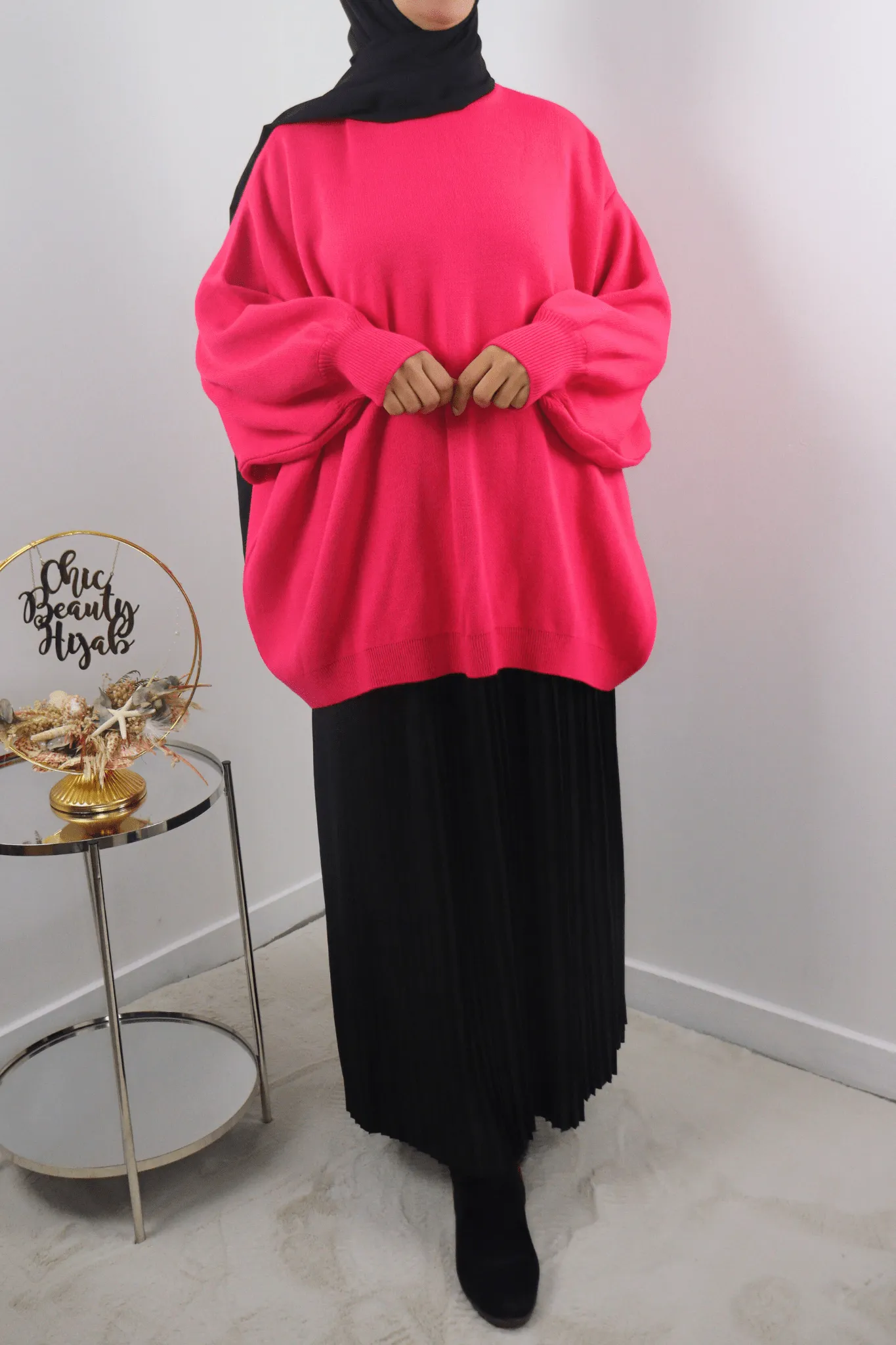 Pull oversize maille Nour