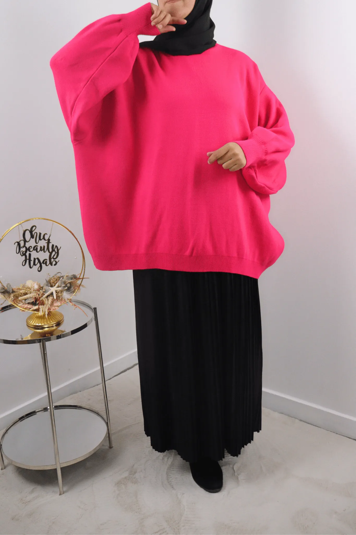 Pull oversize maille Nour