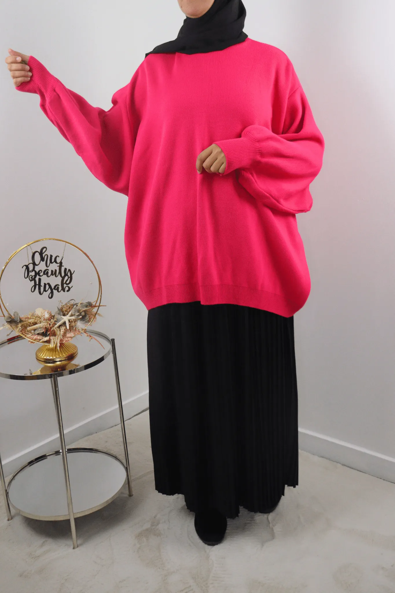 Pull oversize maille Nour