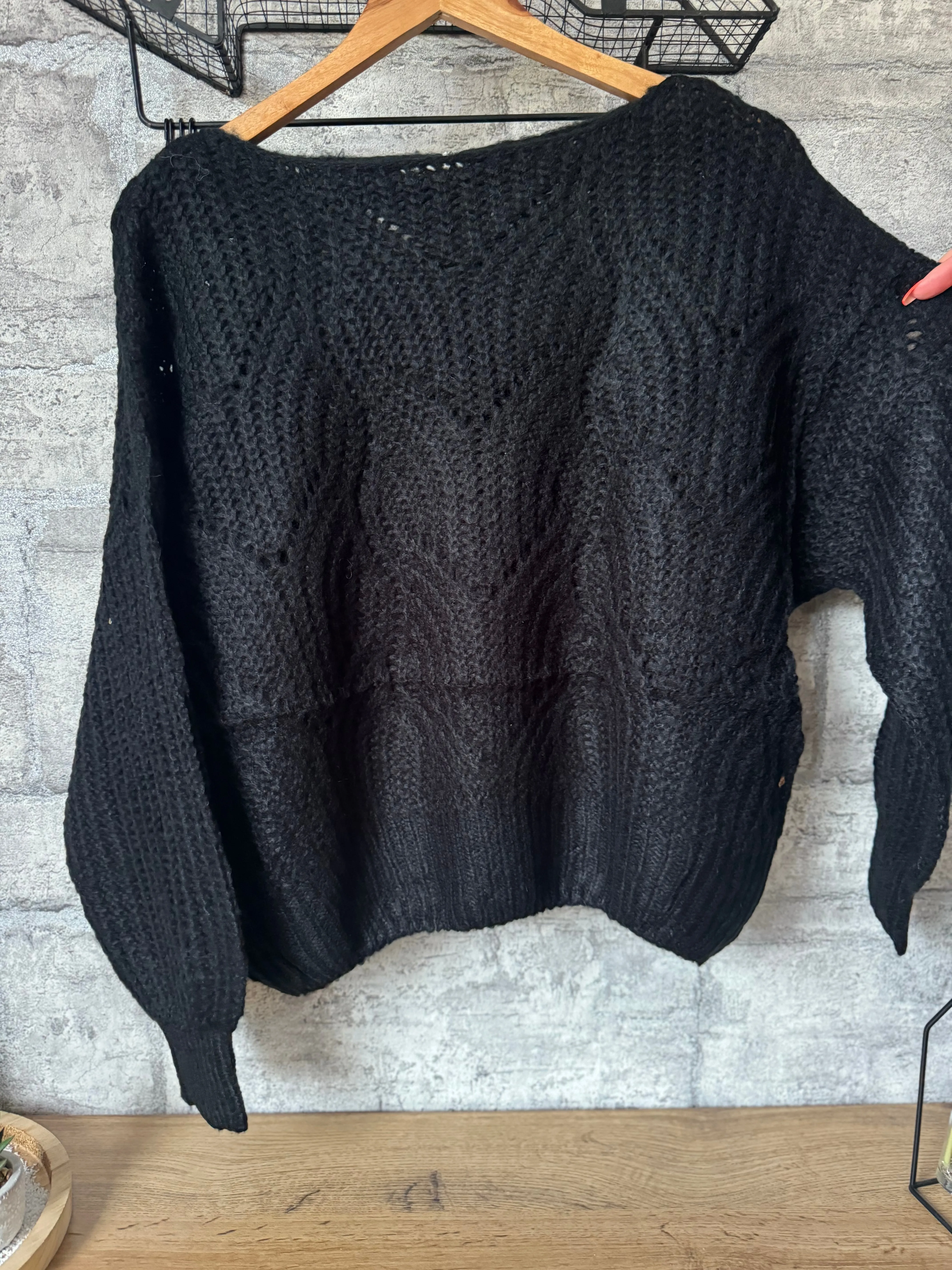 Pull Pilou Noir