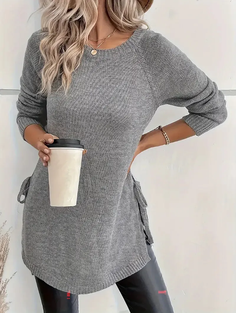 Pull à Col Rond pour Femmes