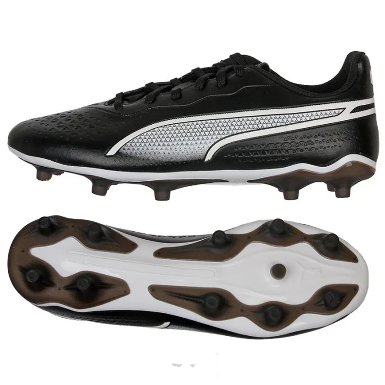 Puma King Match FG/AG M 107570-01 chaussures de football le noir le noir