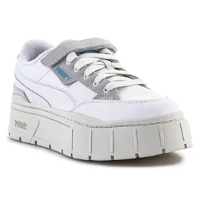 Puma Mayze Stack rembourré W chaussures 387225-01 blanche