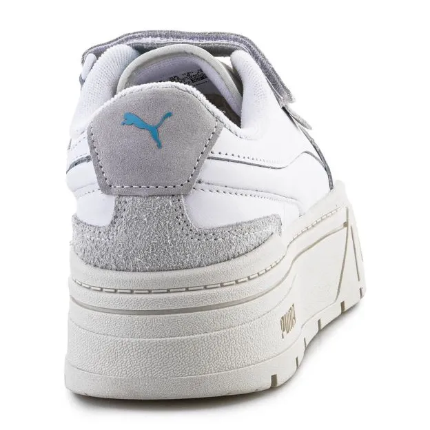 Puma Mayze Stack rembourré W chaussures 387225-01 blanche