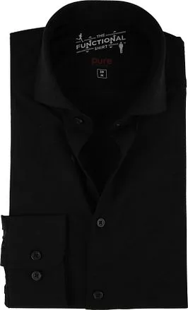 Pure H.Tico La Chemise Fonctionnelle Noir 3387-21150-001 com