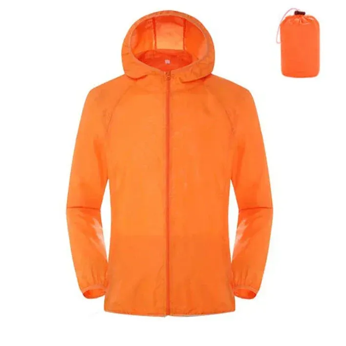 Quinby - Veste d'extérieur performante - Veste coupe-vent et imperméable pour toutes les conditions météorologiques