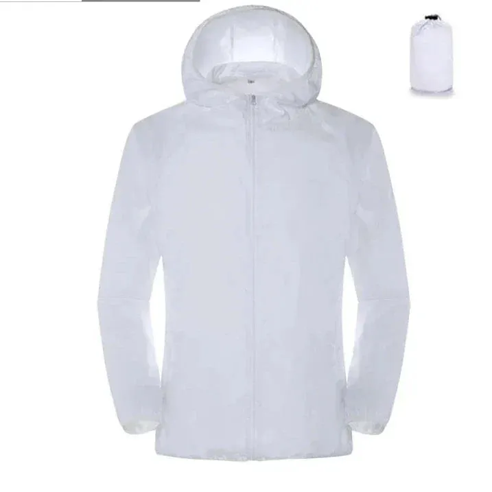 Quinby - Veste d'extérieur performante - Veste coupe-vent et imperméable pour toutes les conditions météorologiques